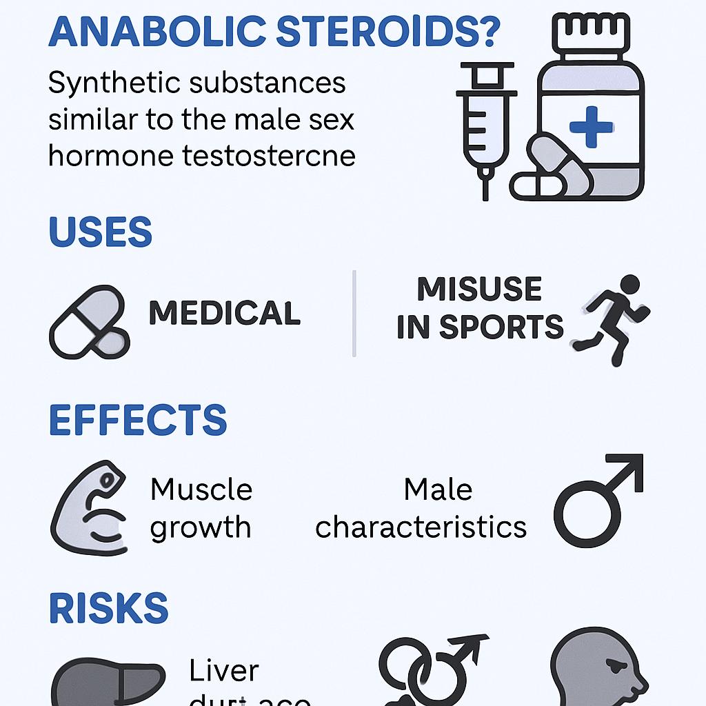 Anabolic steroids uses risks side effects and safety information